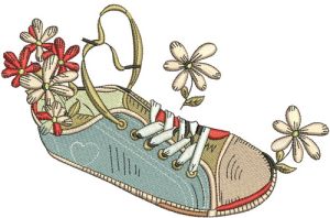 Gumshoes 6 embroidery design