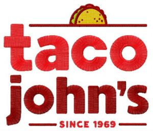 Taco John's embroidery design