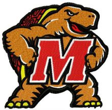 Maryland Terrapins 2 embroidery design