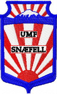 Umf Snaefell logo machine embroidery design