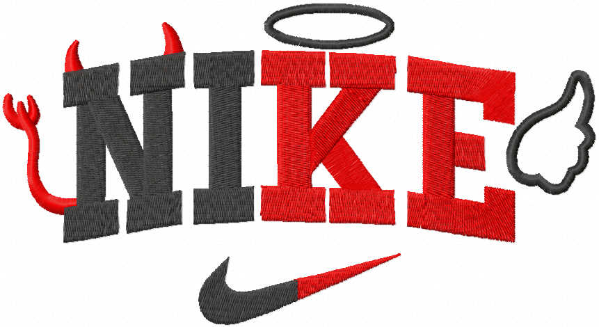 Nike x Louis Vuitton Logo Embroidery Design Download - EmbroideryDownload
