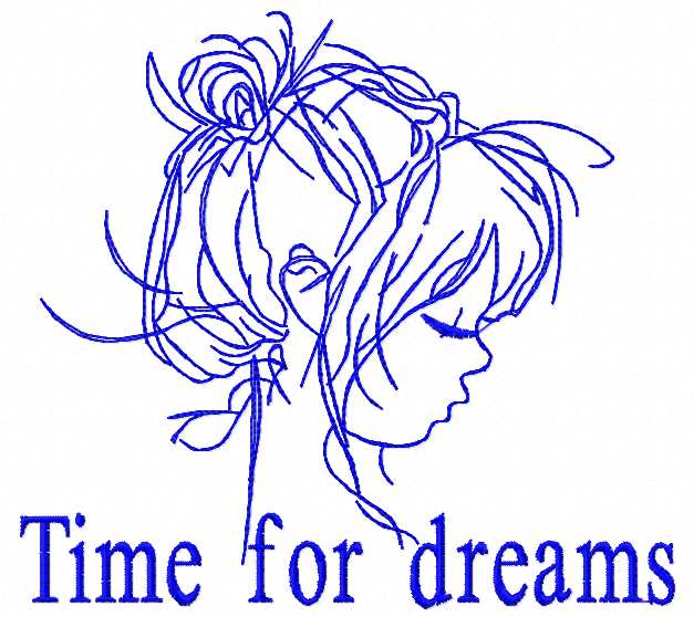 Time For Dreams Free Embroidery Design