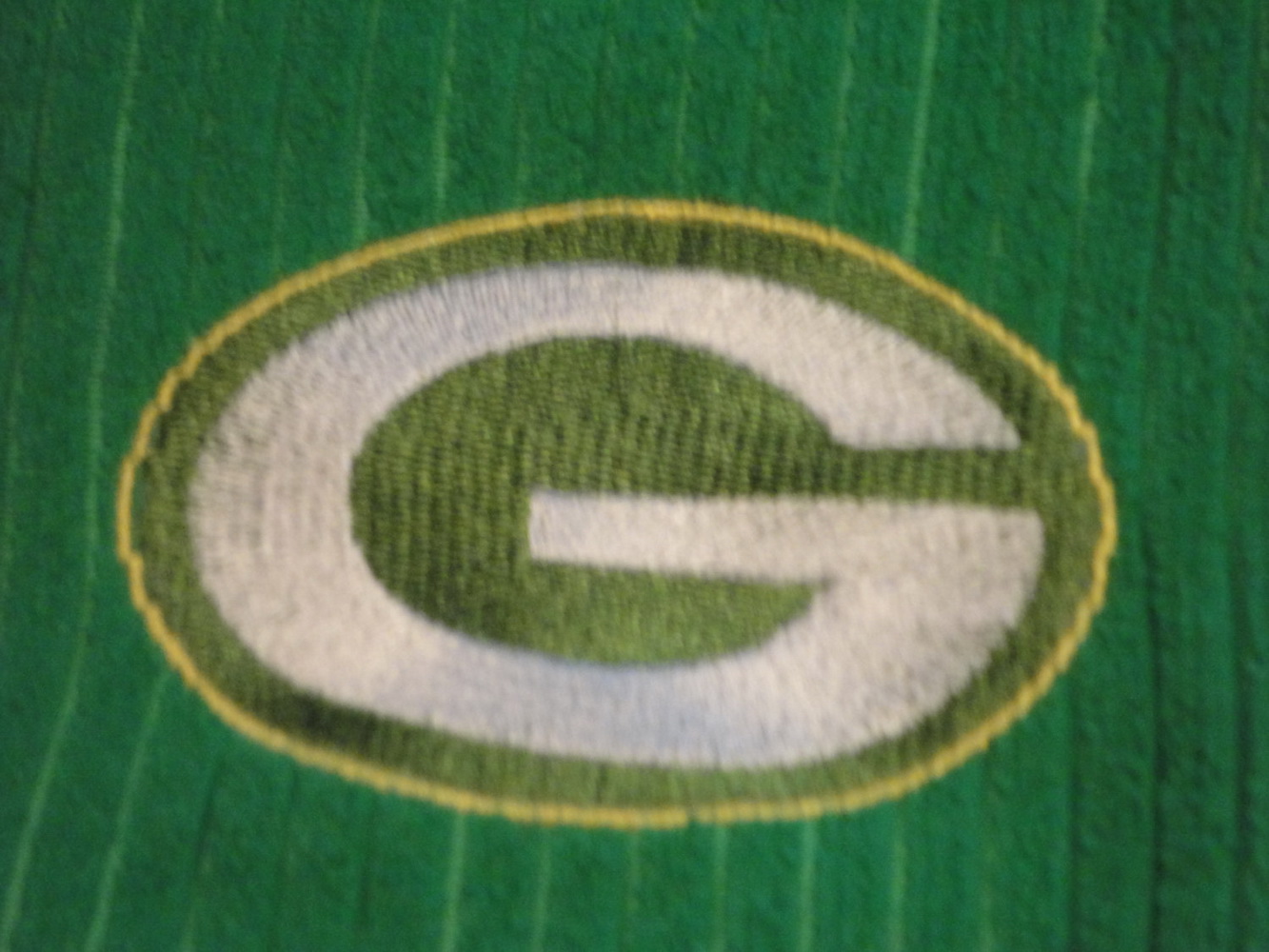 Green Bay Packers Logo 3 Embroidery Design - Emblanka