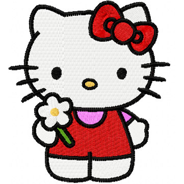 Hello Kitty Extra Embroidery 