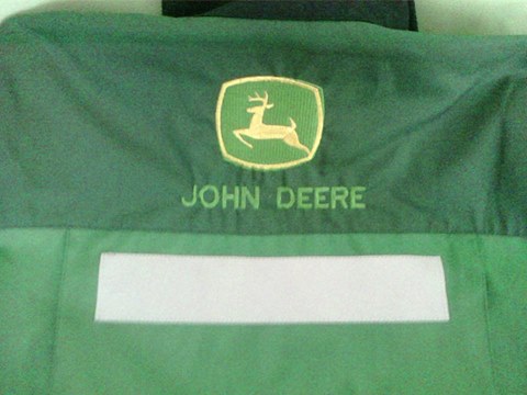 John Deere Patch Iron-On John Deere Logo Applique Embroidered