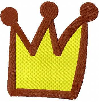 free pes embroidery designs 4x4 crown