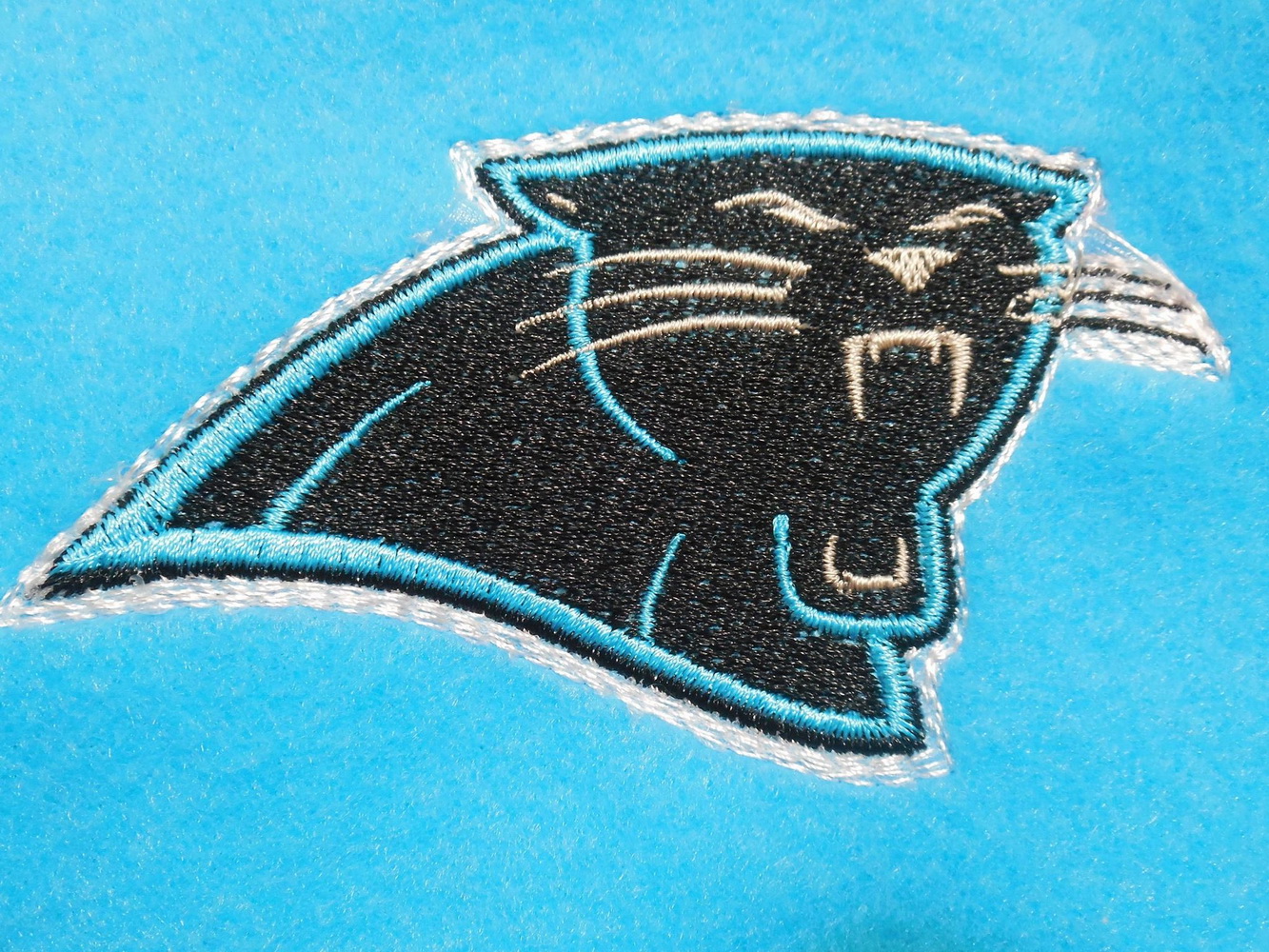 Carolina Panthers embroidery design