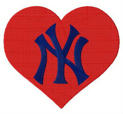 Yikes Embroidered Heart patch – NY Post
