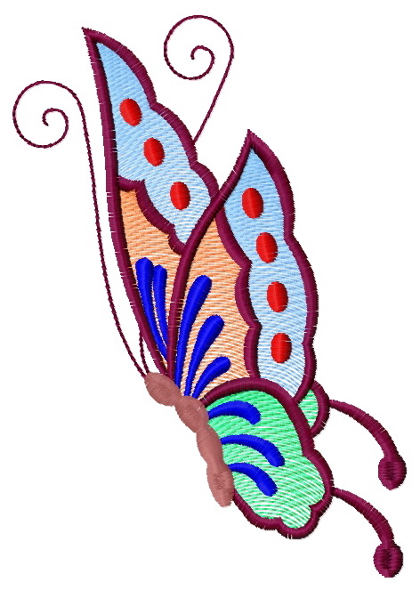 Butterfly 12 embroidery design