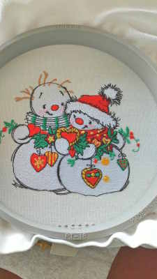 motifs de broderie de Noël