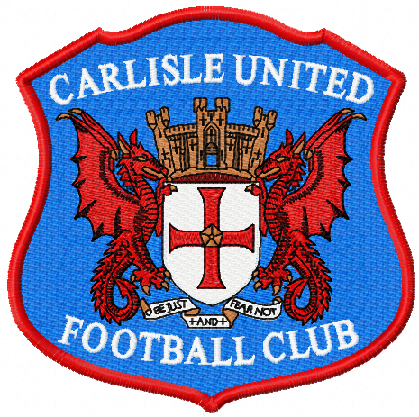 Carlisle United f,c. logo machine embroidery.design