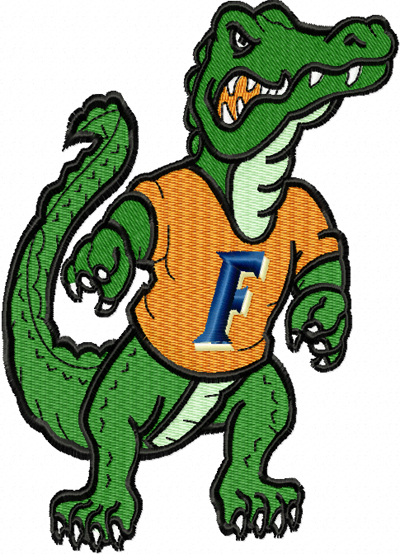 Florida Gators machine embroidery design