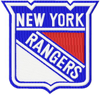 New York Rangers Primary Team Logo Patch : Applique