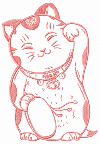 Maneki Neko thêu: Khám phá sự tinh tế và đơn giản của Maneki Neko thêu qua loạt hình ảnh này. Được thêu tay bởi những nghệ nhân tài ba, các con mèo may mắn này sẽ mang lại sự yên bình và may mắn tới gia đình bạn.