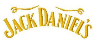 Jack Daniel's logo 3 embroidery design
