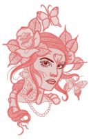 Time fairy 3 embroidery design