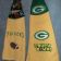 Green Bay Packers Logo on yellow embroidered towel
