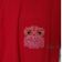 Owl redwork design on t-shirt embroidered