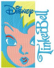 Tinkerbell 8 embroidery design