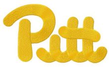 Pittsburgh Panthers logo 2 embroidery design