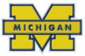 Michigan Wolverines logo embroidery design