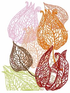 Physalis 2 embroidery design