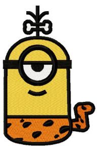 Prehistoric Minion 4 embroidery design
