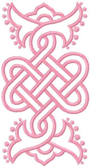 Celtic free embroidery design