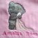 Bath towel embroidered with tatty teddy with towel