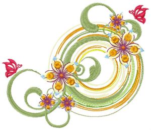 Flower composition 2 embroidery design