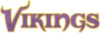 Minnesota Vikings Wordmark Logo embroidery design