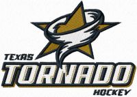 Texas Tornado Logo embroidery design