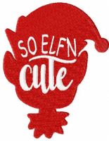 So elf'n cute free embroidery design