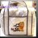 Cosmetic bag embroidered with cute baby Winnie and Tigger