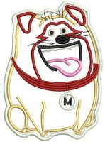 Mel applique embroidery design