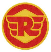 Royal Enfield alternative logo embroidery design