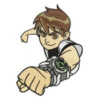 Ben 10  embroidery design