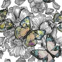 Gorgeous butterfly embroidery design
