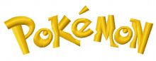 Pokemon Go logo 3 embroidery design