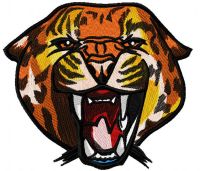 Wild cheetah 6 embroidery design