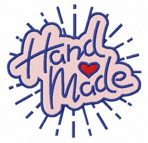Handmade embroidery design