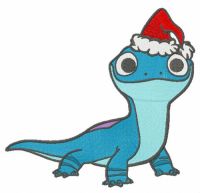 Merry Christmas Bruni embroidery design