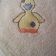 Duck embroidered towel