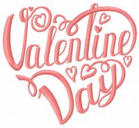 Valentine Day 2 embroidery design