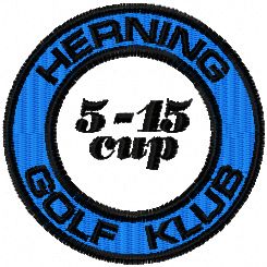 Herning Golf Club Logo machine embroidery design