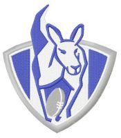 Kangaroos logo 2 embroidery design