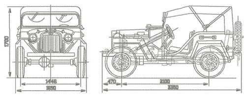 Plan of old car machine embroidery design