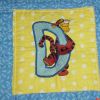 Winnie Pooh embroidered alphabetical quilts