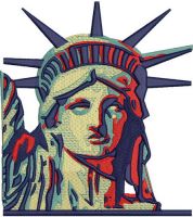 Statue of Liberty 2 embroidery design