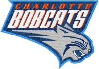 Charlotte Bobcats Logo embroidery design